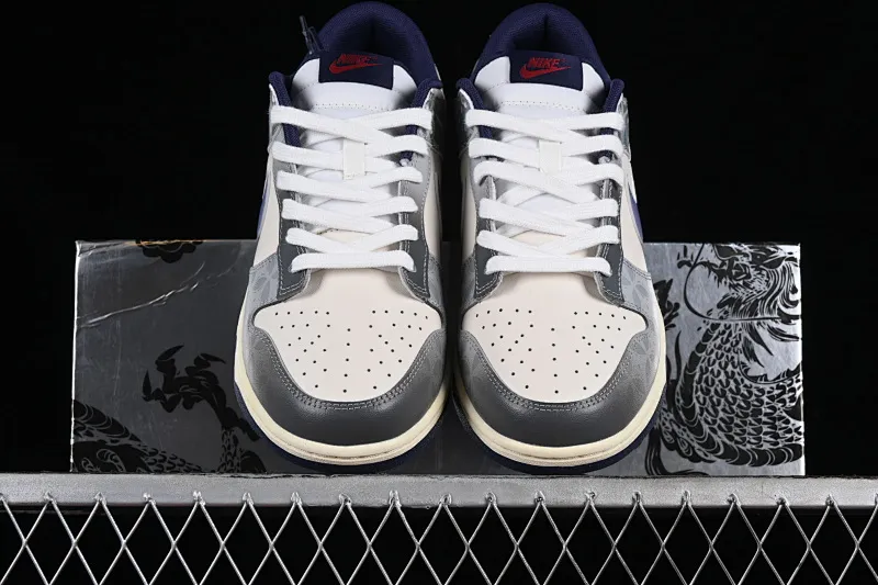All categories Nk SB Dunk series Nk SB Dunk Low low-top sneakers Nk Dunk Low Panda Prank CNY Year of the Dragon Limited Edition Youlongzeling-Shuiyun SB low-top casual sneakers FV8106-181